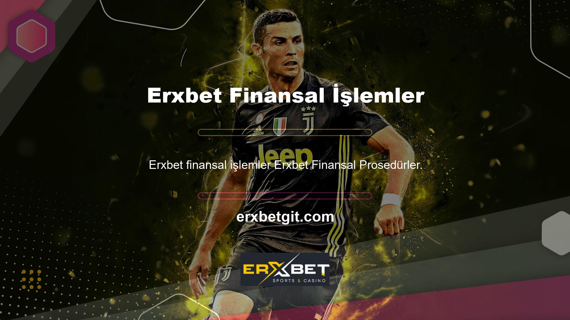 En uygun bahis alanları mevduat ve geri çekilme durumunda kesinlikle güvenilir olmalıdır